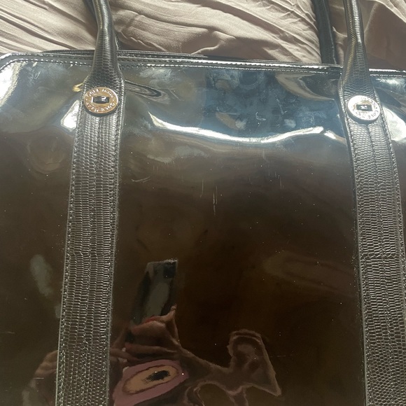 Cole Haan vinyl purse - Picture 2 of 6